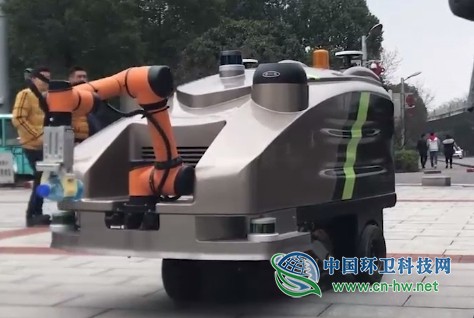 5G來了！中聯(lián)環(huán)境環(huán)衛(wèi)智慧機器人作業(yè)集群落地長沙